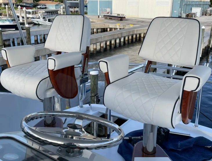 Reupholstering Boat Seat